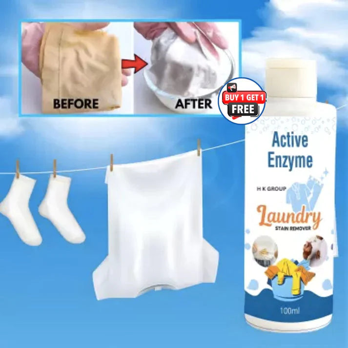 Active Enzyme Laundry Stain Remover (Buy 1 Pair Get 1 Pair Free)