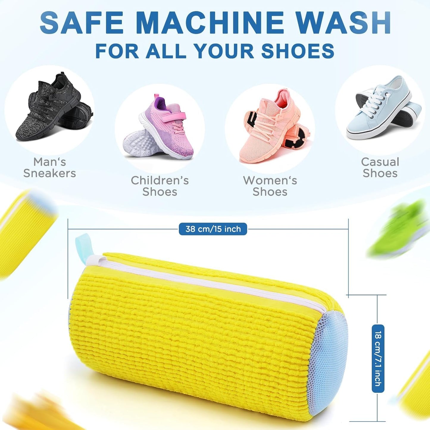 Shoe Cleaning Bag™ | Works With Any Washing Machine