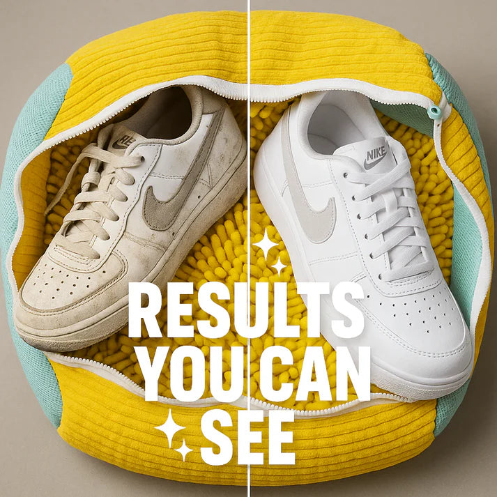 Shoe Cleaning Bag™ | Works With Any Washing Machine