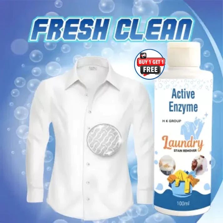 Active Enzyme Laundry Stain Remover (Buy 1 Pair Get 1 Pair Free)