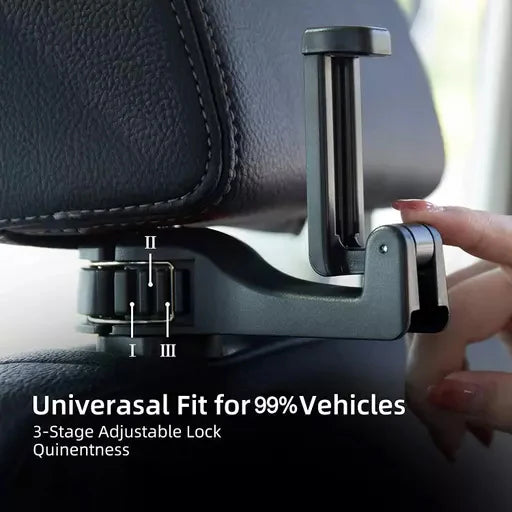 Car Back Seat Hooks with Phone Holder™ (50% Off Today Only! Buy Now and Save Big! 🛒)