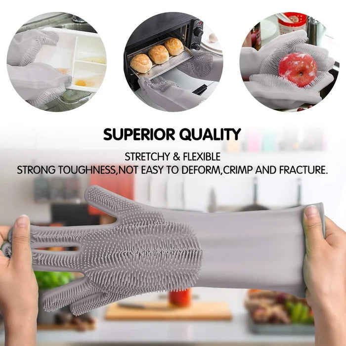 ScrubSmart Dishwashing Gloves™ (Buy 1 Pair Get 1 Pair Free)